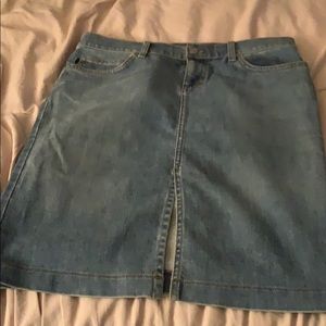 Juicy Denim Pencil Skirt